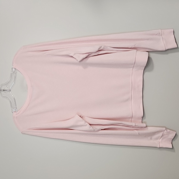 🔥ABSOLUTE FINAL💲⬇️🥂 Wildfox Baby Pink Champs Baggy Beach Jumper, Size L~VGUC - Picture 3 of 7